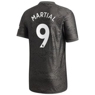 Maillot Manchester United NO.9 Martial Exterieur 2020 2021 Noir Maillot Manchester United NO.9 Martial Exterieur 2020 2021 Noir
