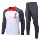 Survetement Liverpool 2022 2023 Blanc Gris