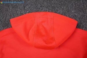 Survetement Manchester United 2017 2018 Orange