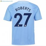 Maillot Manchester City Domicile Roberts 2017 2018