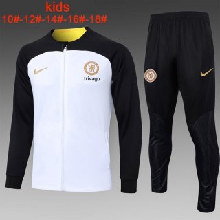 Enfant Survetement Chelsea 2024 Blanc 2 Enfant Survetement Chelsea 2024 Blanc 2