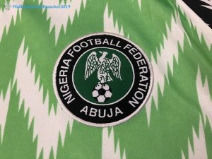 Maillot Nigeria Domicile 2018 Vert