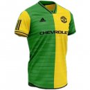 Maillot Manchester United Concept 2019 2020 Jaune Vert