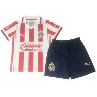 Maillot Guadalajara Domicile Enfant 2020 2021 Rouge Maillot Guadalajara Domicile Enfant 2020 2021 Rouge
