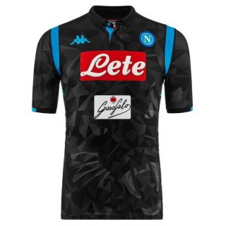 Maillot Naples Exterieura 2018 2019 Noir