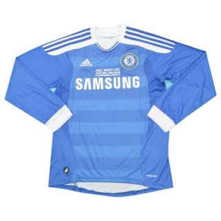 Maillot Chelsea Domicile ML Retro 2011 2012 Bleu Maillot Chelsea Domicile ML Retro 2011 2012 Bleu