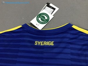 Maillot Suède Exterieur 2018 Bleu