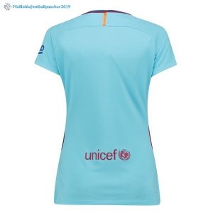 Maillot Barcelona Exterieur Femme 2017 2018 Bleu