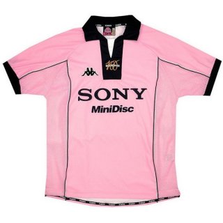 Maillot Juventus Exterieur Retro 1997 1998 Rose