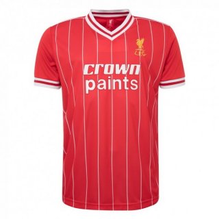 Maillot Liverpool Domicile Retro 1982 1983 Rouge