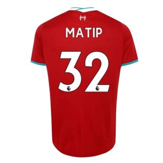 Maillot Liverpool NO.32 Matip Domicile 2020 2021 Rouge