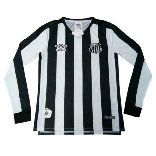 Maillot Santos Exterieur ML 2019 2020 Noir Blanc Maillot Santos Exterieur ML 2019 2020 Noir Blanc
