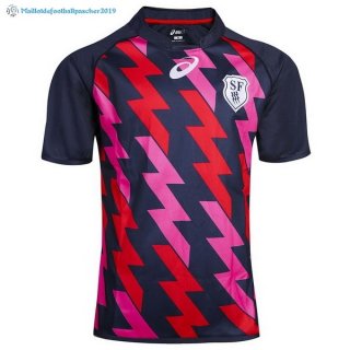 Maillot Rugby Stade Français Paris Domicile 2017 2018 Bleu