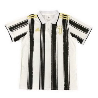 Polo Juventus 2020 2021 Blanc Noir Polo Juventus 2020 2021 Blanc Noir