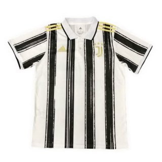 Polo Juventus 2020 2021 Blanc Noir