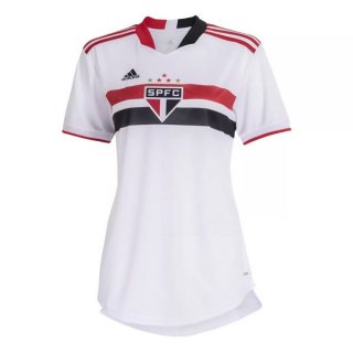 Maillot São Paulo Domicile Femme 2021 2022 Blanc