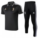 Polo Ensemble Complet Juventus 2018 2019 Noir Or