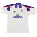 Thailande Maillot Fiorentina Exterieur Retro 1995 1996 Blanc