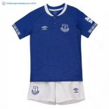 Maillot Everton Domicile Ensemble De Enfant 2018 2019 Bleu Blanc