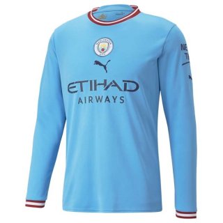 Thailande Maillot Manchester City Domicile ML 2022 2023