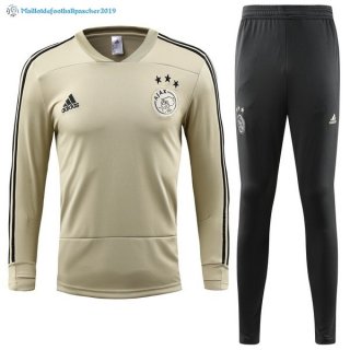 Survetement Ajax 2018 2019 Jaune Survetement Ajax 2018 2019 Jaune