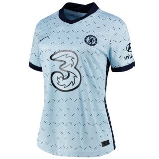Maillot Chelsea Exterieur Femme 2020 2021 Bleu Maillot Chelsea Exterieur Femme 2020 2021 Bleu