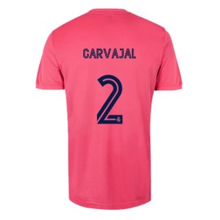 Maillot Real Madrid Exterieur NO.2 Carvajal 2020 2021 Rose Maillot Real Madrid Exterieur NO.2 Carvajal 2020 2021 Rose
