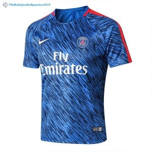 Entrainement Paris Saint Germain Ensemble Complet 2017 2018 Bleu Rouge