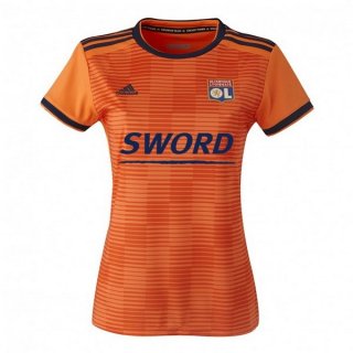 Maillot Lyon Third Femme 2018 2019 Orange