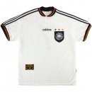 Maillot Allemagne Domicile Retro 1996 Blanc