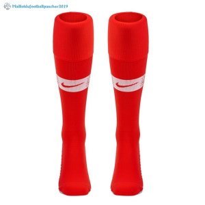 Chaussette Turquie Domicile 2018 Rouge
