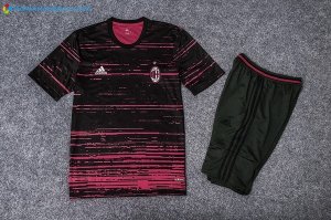 Entrainement Milan Ensemble Complet 2017 2018 Noir Rose