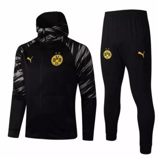 Sweat Shirt Capuche Borussia Dortmund 2021 2022 Noir Sweat Shirt Capuche Borussia Dortmund 2021 2022 Noir