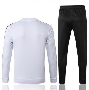 Survetement De Laine Enfant Real Madrid 2018 2019 Noir Blanc Noir