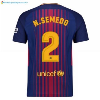 Maillot Barcelona Domicile N.Semedo 2017 2018 Maillot Barcelona Domicile N.Semedo 2017 2018