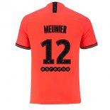 JORDAN Maillot Paris Saint Germain NO.12 Meunier Exterieur 2019 2020 Orange