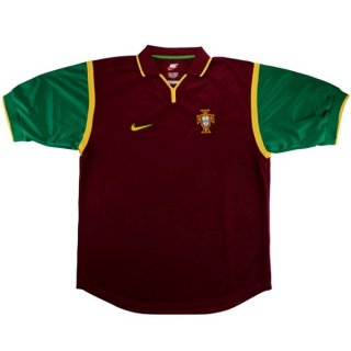 Maillot Portugal Domicile Retro 1999 Rouge Maillot Portugal Domicile Retro 1999 Rouge
