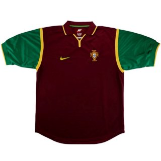 Maillot Portugal Domicile Retro 1999 Rouge