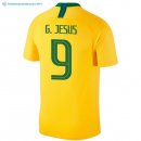 Maillot Brésil Domicile G.Jesus 2018 Jaune