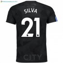 Maillot Manchester City Third Silva 2017 2018