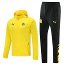 Coupe Vent Borussia Dortmund Ensemble Complet 2021 2022 Jaune Noir