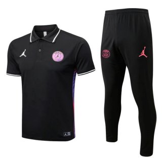 Polo PSG Ensemble Complet 2022 2023 Noir Polo PSG Ensemble Complet 2022 2023 Noir