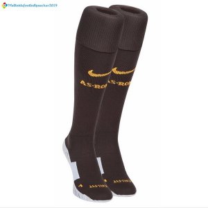 Chaussette As Roma Third 2017 2018 Noir