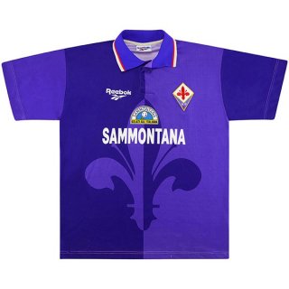 Thailande Maillot Fiorentina Domicile Retro 1995 1996 Purpura