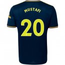 Maillot Arsenal NO.20 Mustafi Third 2019 2020 Bleu