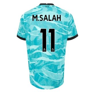 Maillot Liverpool NO.11 M.Salah Exterieur 2020 2021 Bleu