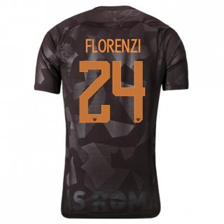 Maillot AS Roma Domicile Florenzi 2017 2018