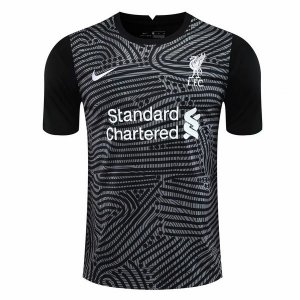 Entrainement Liverpool 2020 2021 Gris Noir