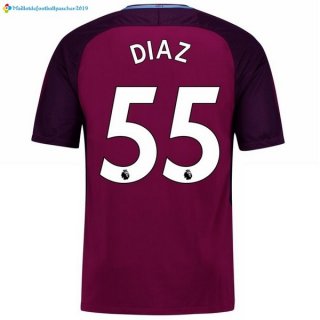 Maillot Manchester City Exterieur Diaz 2017 2018 Maillot Manchester City Exterieur Diaz 2017 2018