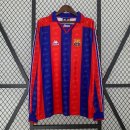 Thailande Maillot Barcelona Domicile ML Retro 1996 1997